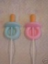 4040 Pacifier Baby Chocolate or Hard Candy Lollipop Mold